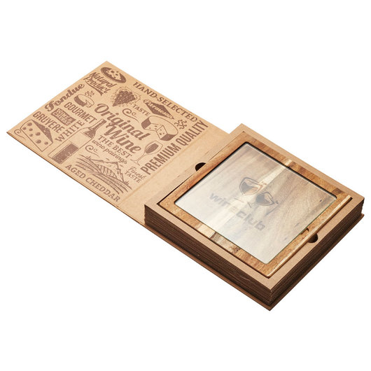 Bilbao Glass Cheese Board & Knife Sets Gift Box